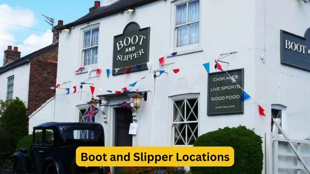 Boot and Slipper Locations