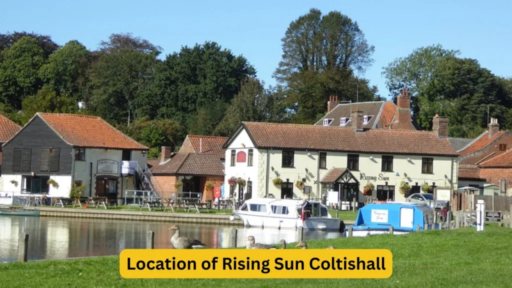 Location of Rising Sun Coltishall