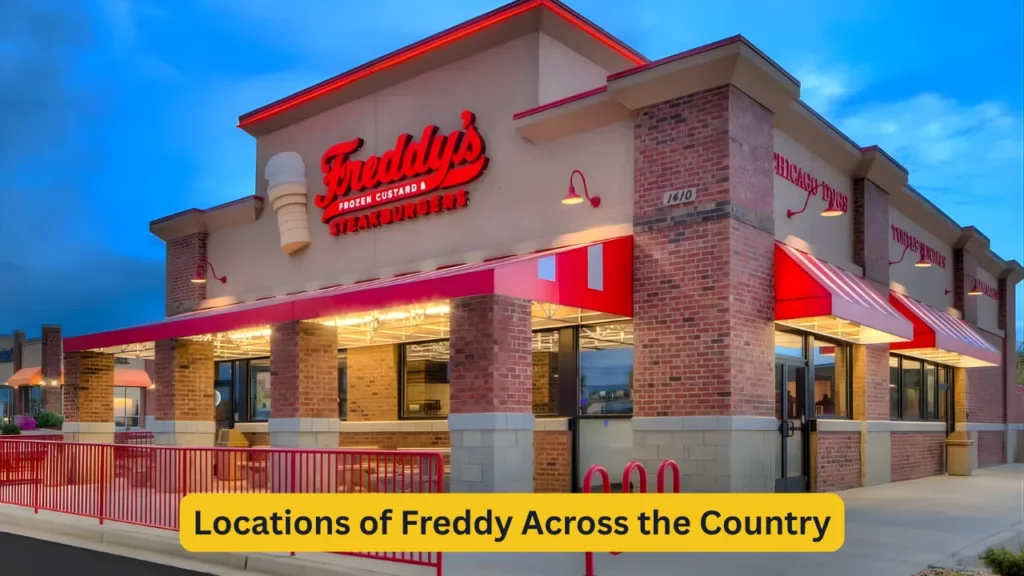 Locations of Freddy Across the Country