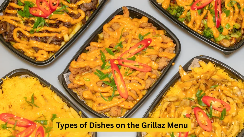 Types of Dishes on the Grillaz Menu