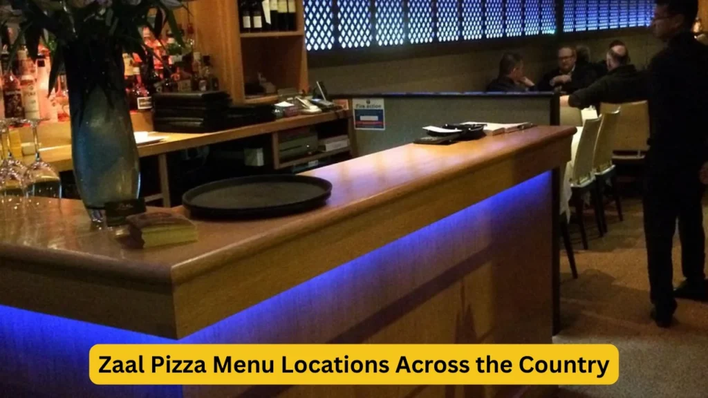 Zaal Pizza Menu Locations Across the Country