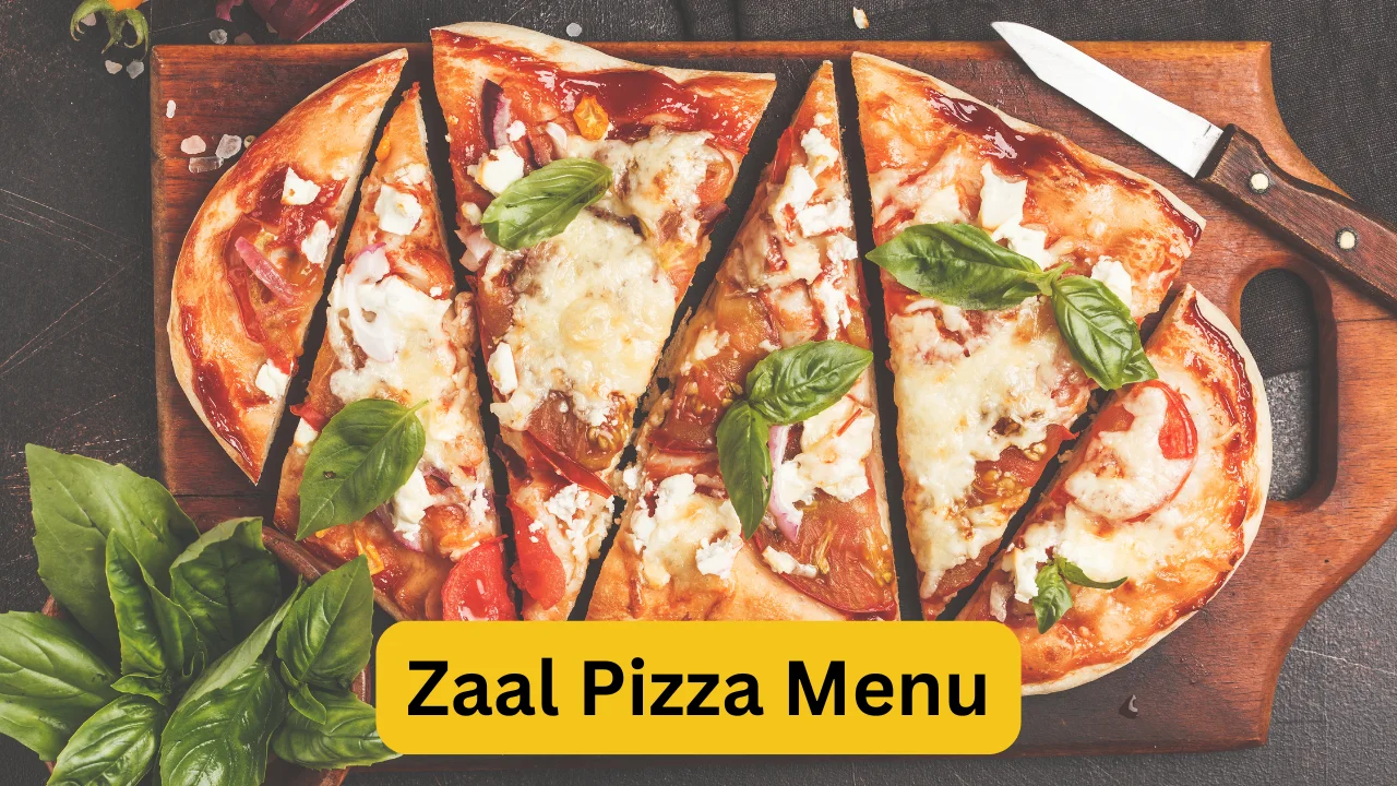 Zaal Pizza Menu