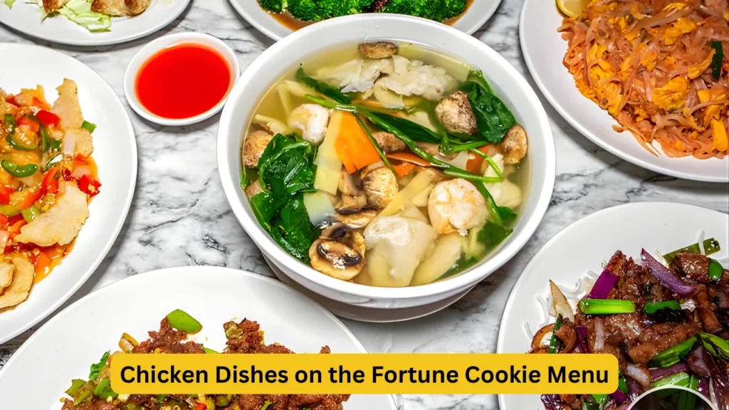 Chicken Dishes on the Fortune Cookie Menu