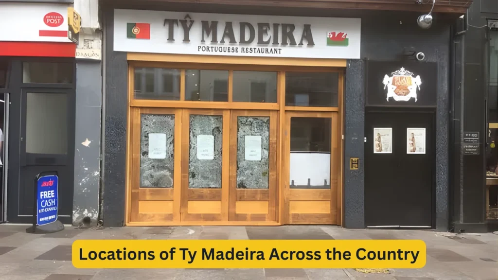 Locations of Ty Madeira Across the Country