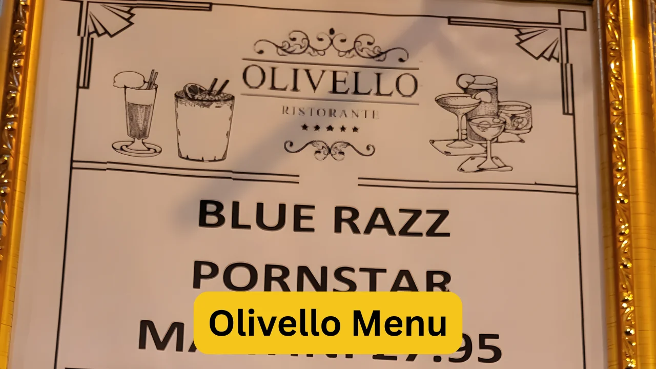 Olivello Menu