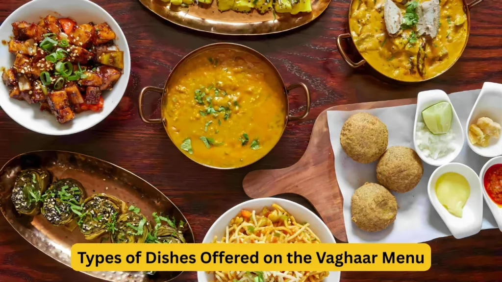 Types of Dishes Offered on the Vaghaar Menu