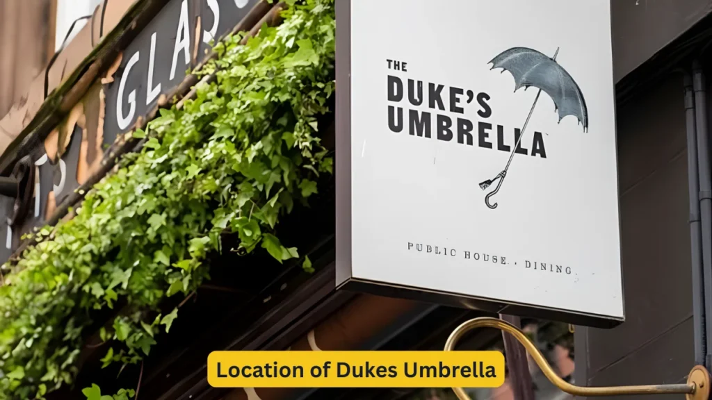 Location of Dukes Umbrella