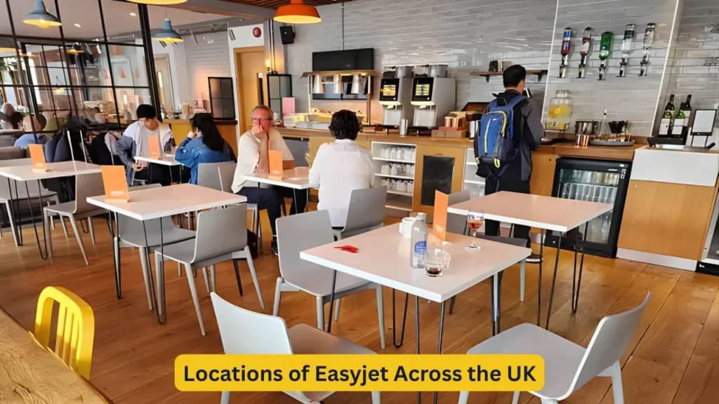 Locations of Easyjet Across the UK