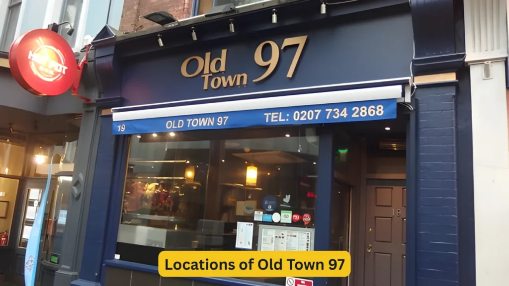 Locations of Old Town 97