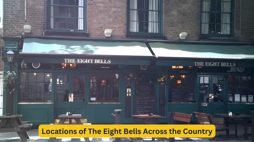 Locations of The Eight Bells Across the Country
