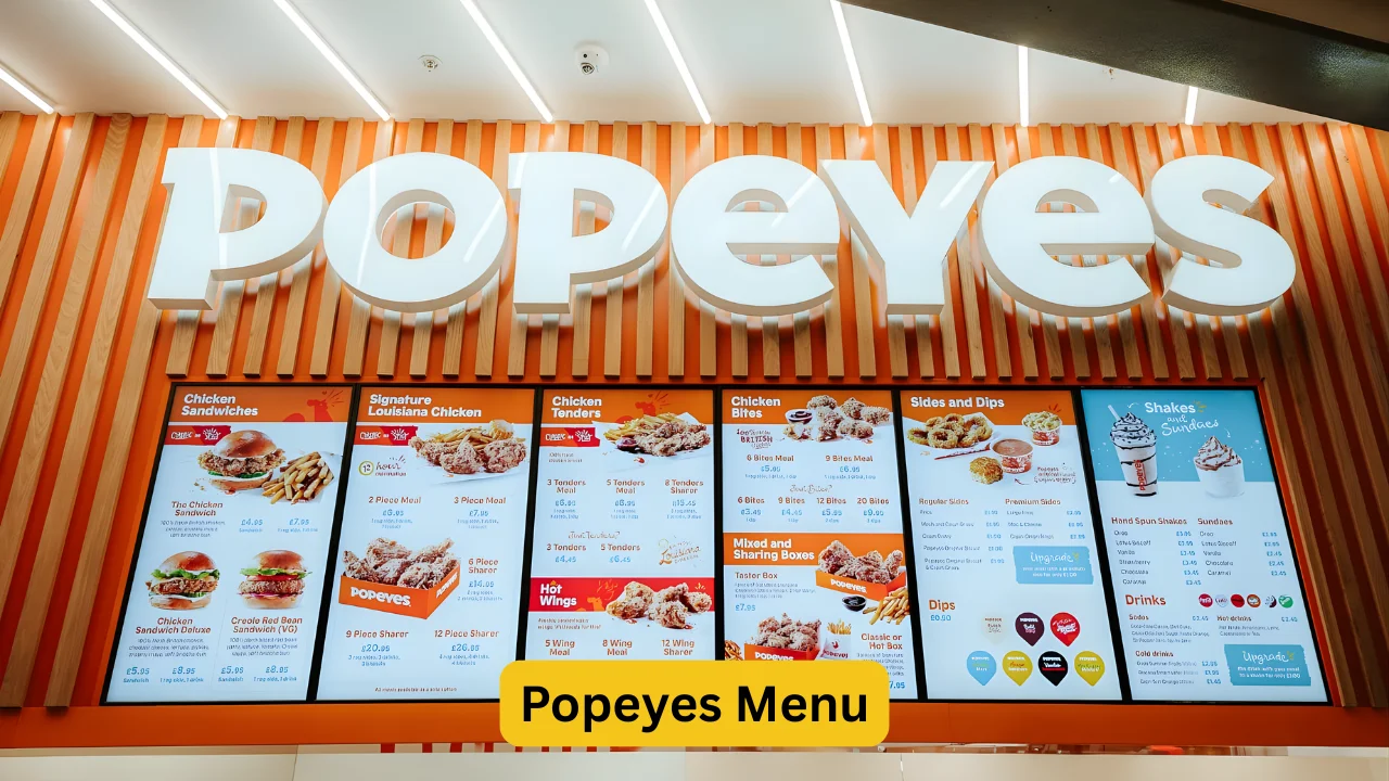 Popeyes Menu