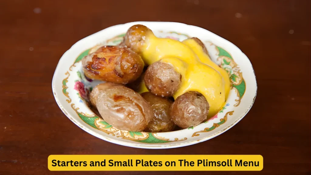 Starters and Small Plates on The Plimsoll Menu