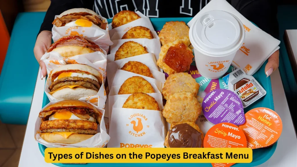 Types of Dishes on the Popeyes Breakfast Menu