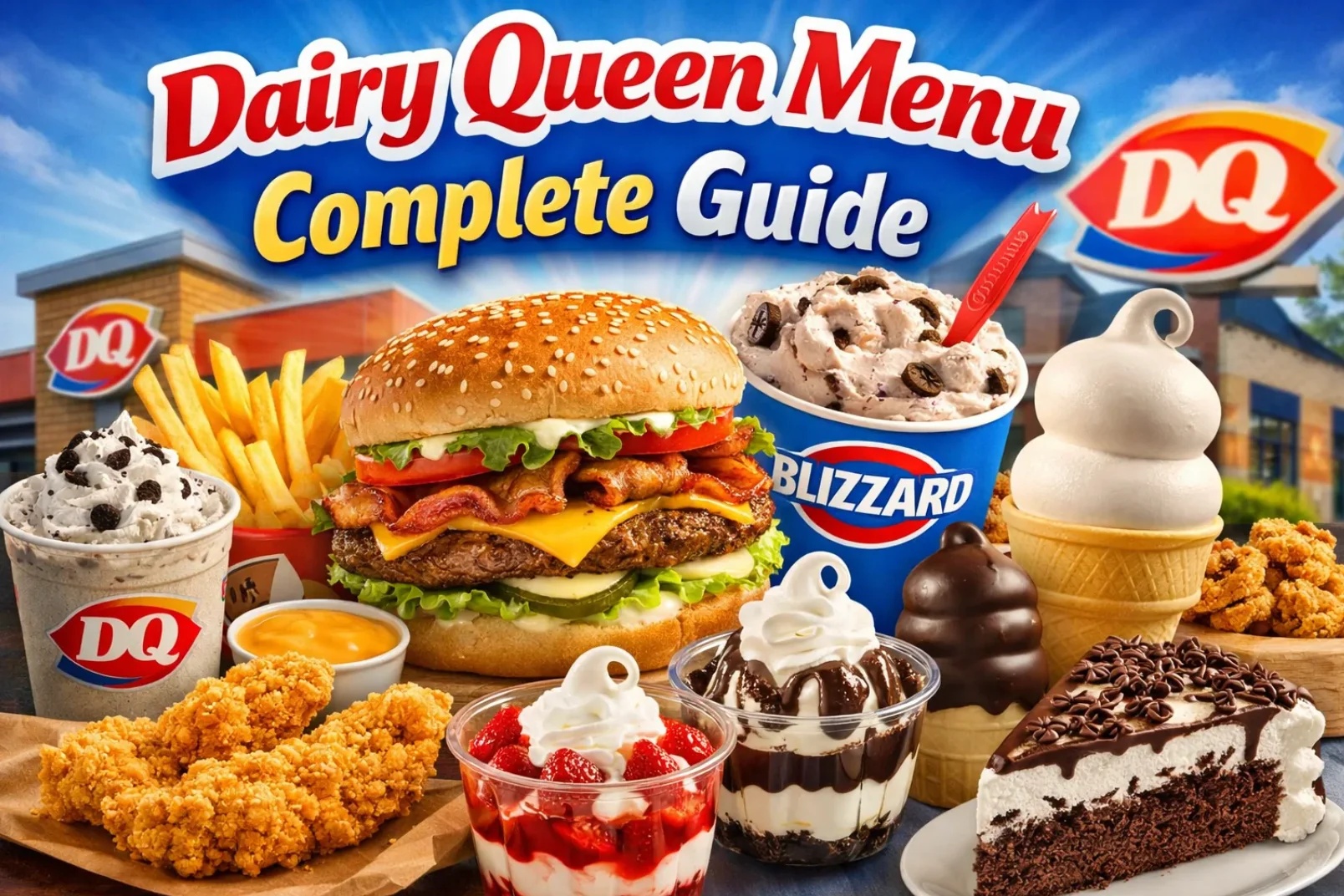 Dairy Queen Menu