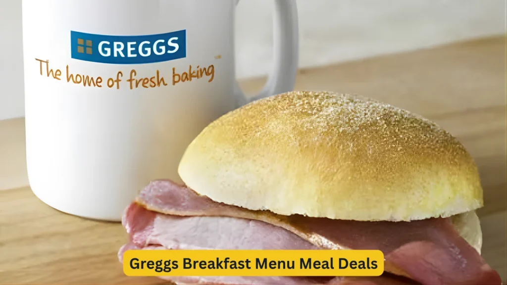 Greggs Breakfast Menu Meal Deals