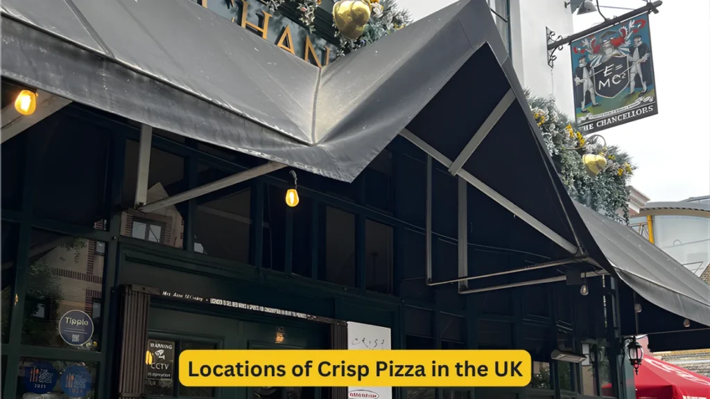 Locations of Crisp Pizza in the UK