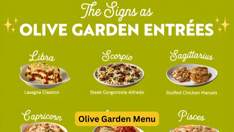 Olive Garden Menu