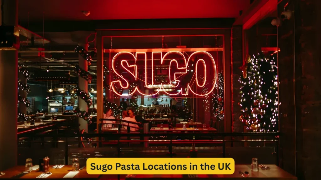 Sugo Pasta Locations in the UK
