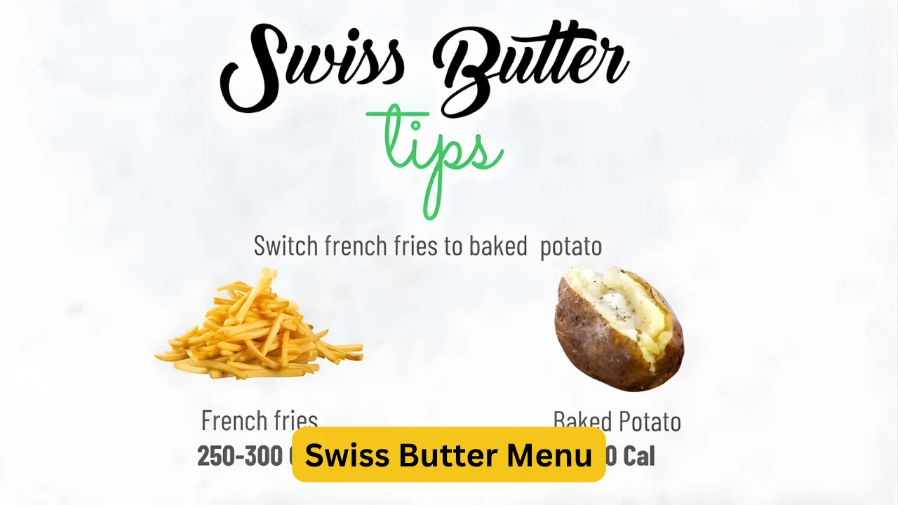 Swiss Butter Menu