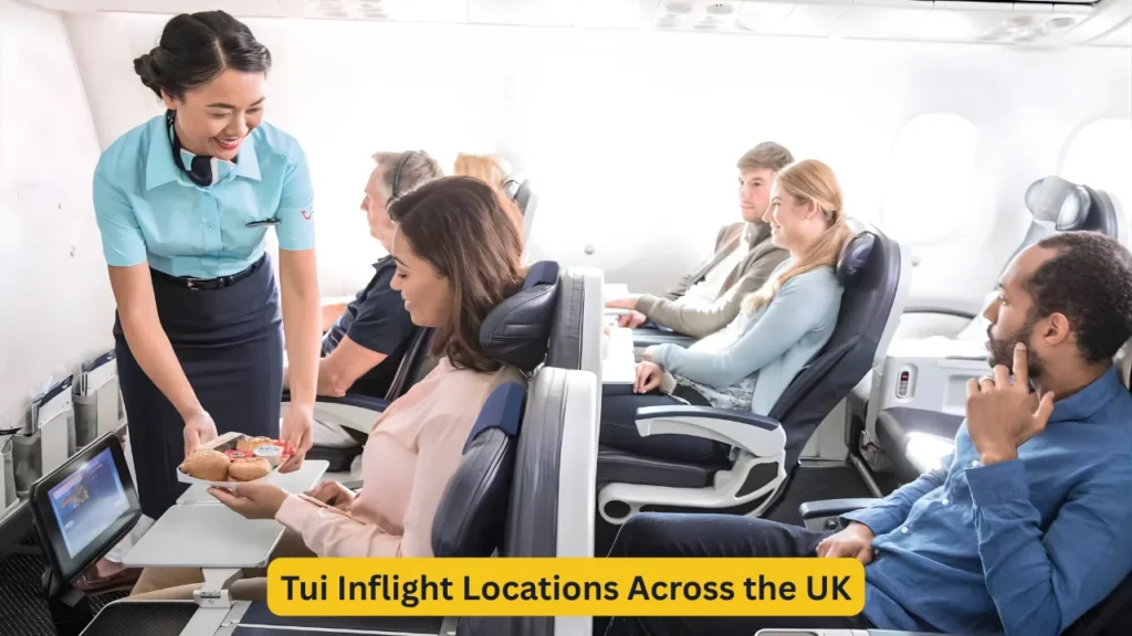 Tui Inflight Locations Across the UK