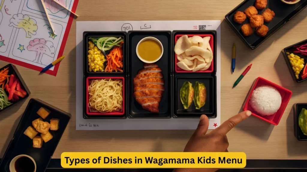 Types of Dishes in Wagamama Kids Menu
