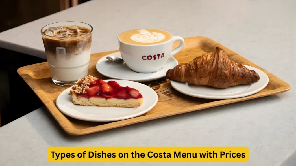 Types of Dishes on the Costa Menu with Prices