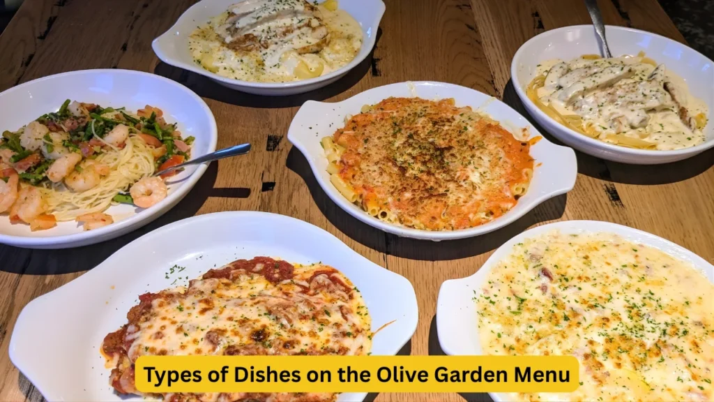 Types of Dishes on the Olive Garden Menu