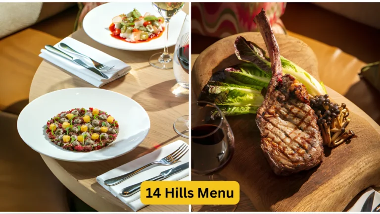 14 Hills Menu