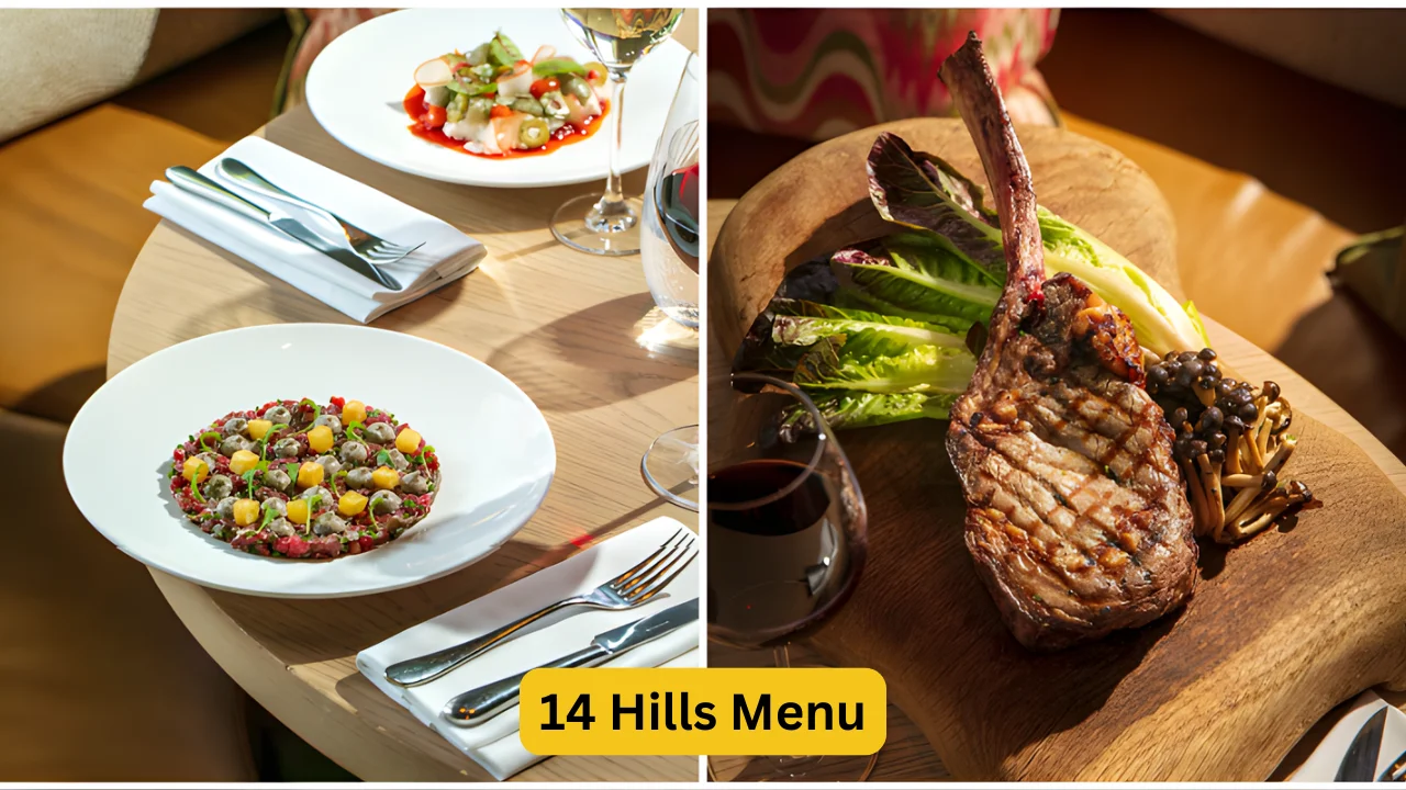 14 Hills Menu