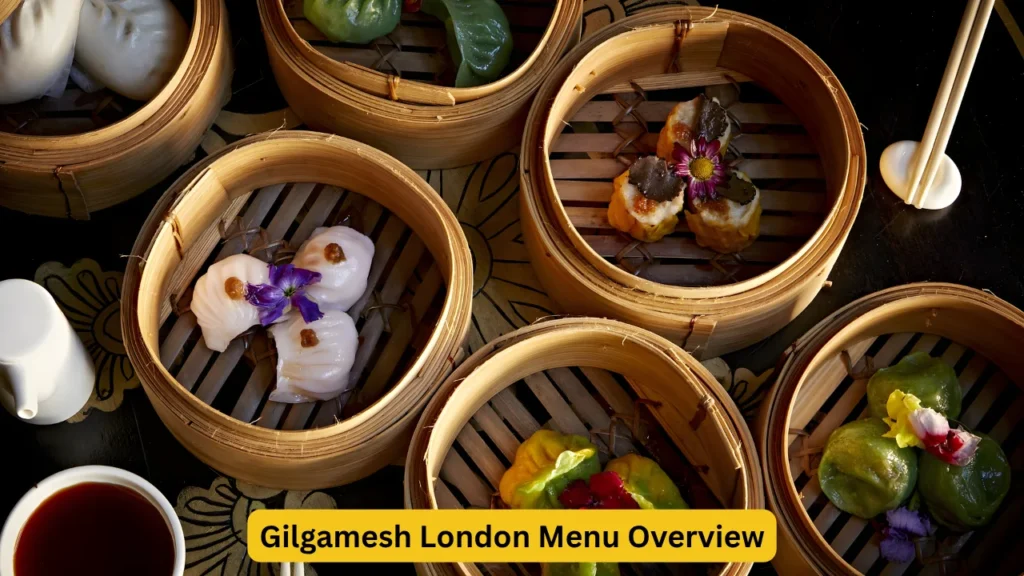 Gilgamesh London Menu Overview