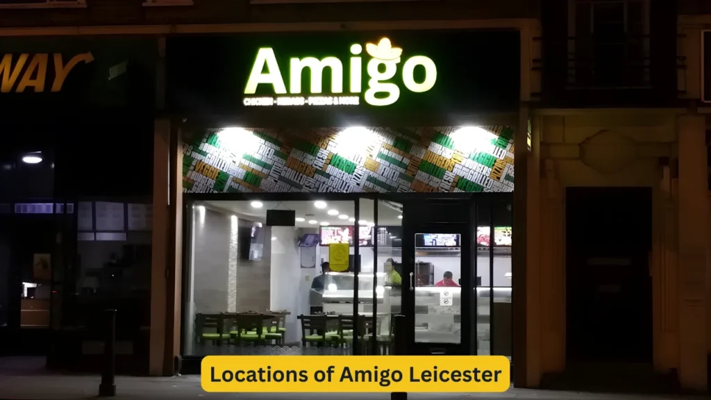 Locations of Amigo Leicester