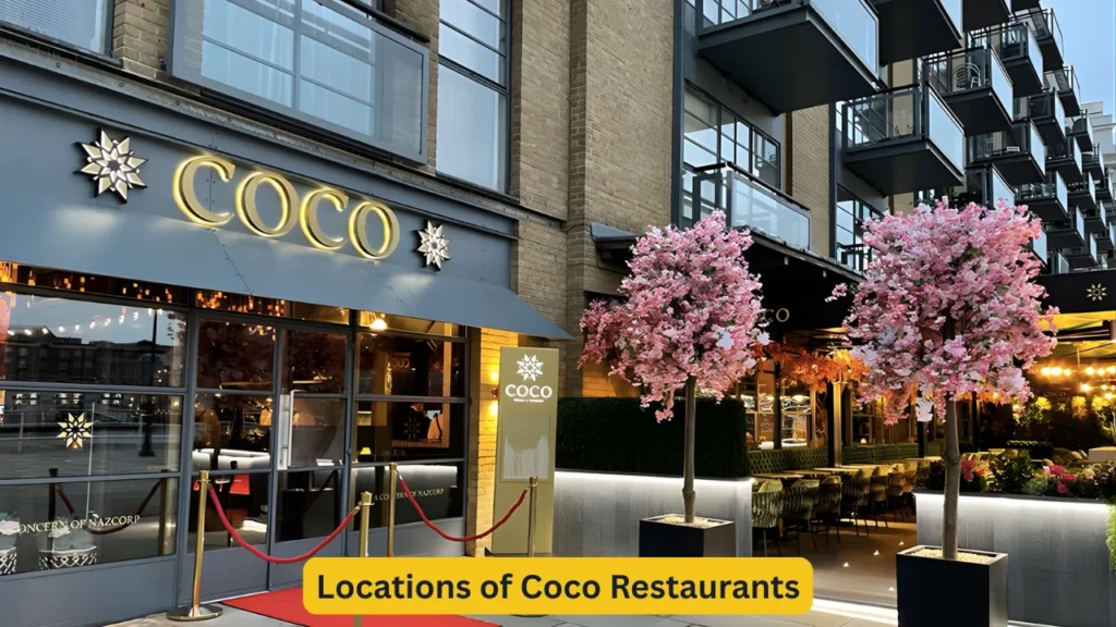 Locations of Coco Restaurants