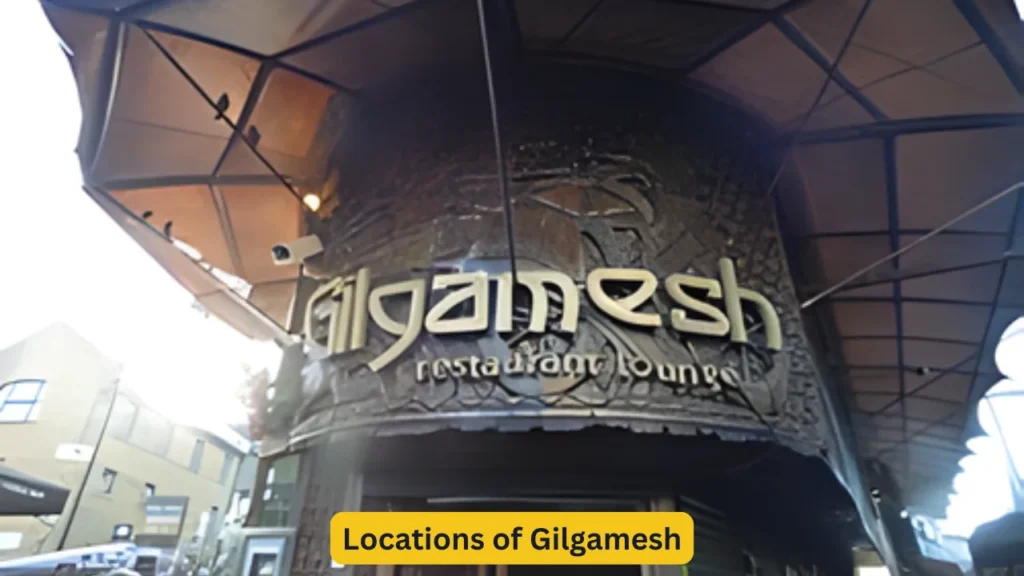 Locations of Gilgamesh