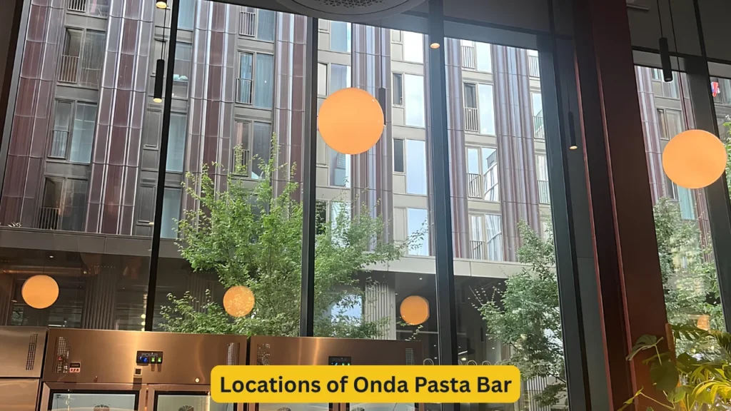 Locations of Onda Pasta Bar