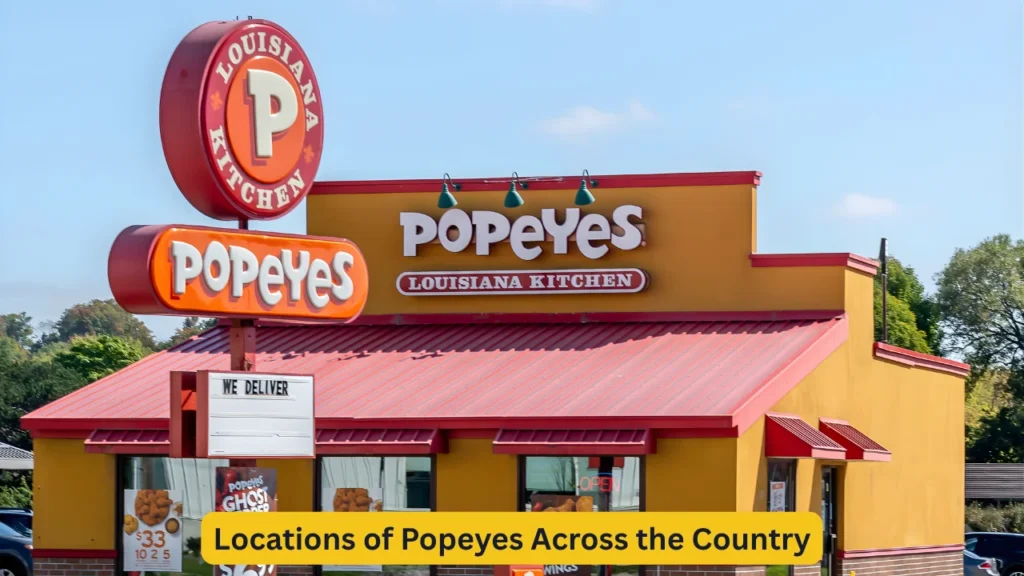Locations of Popeyes Across the Country