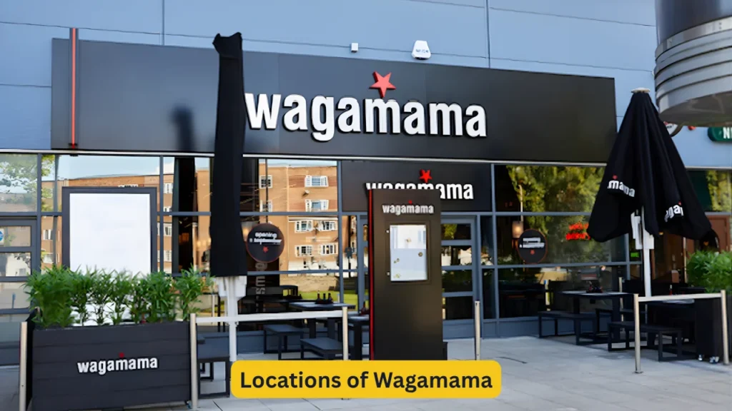 Locations of Wagamama