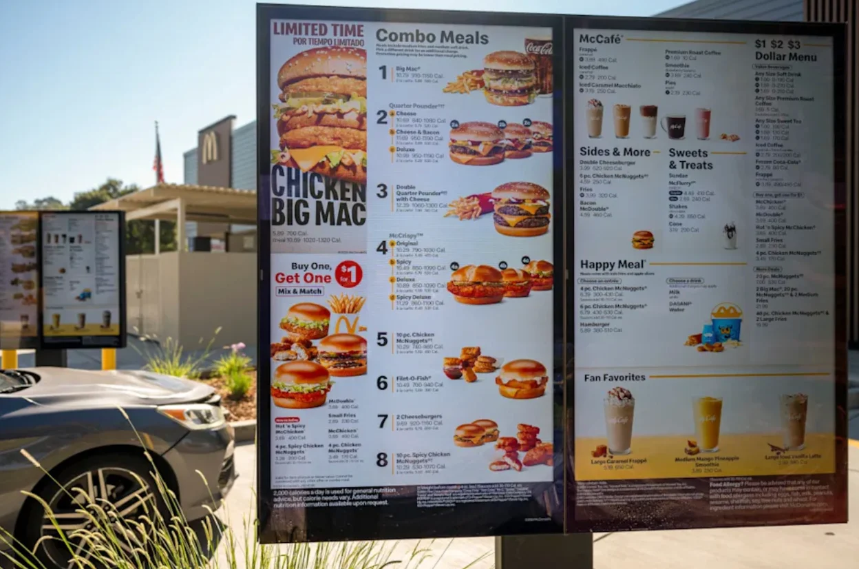 McDonald’s Menu