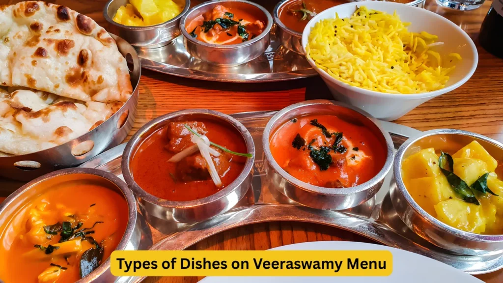 Types of Dishes on Veeraswamy Menu