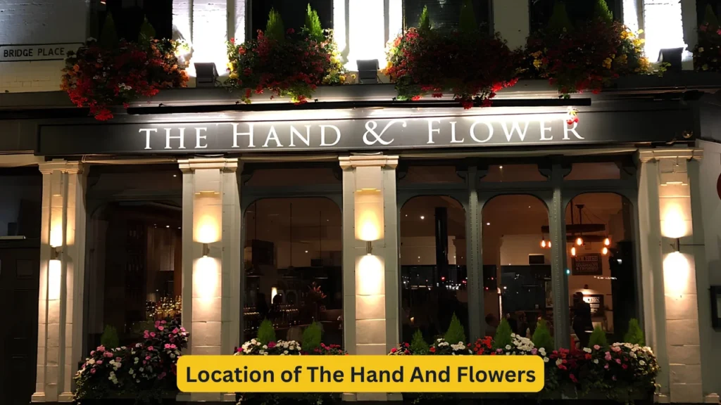 Location of The Hand And Flowers