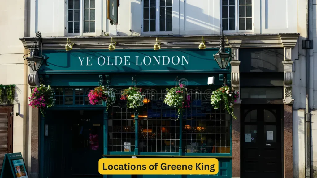Locations of Greene King