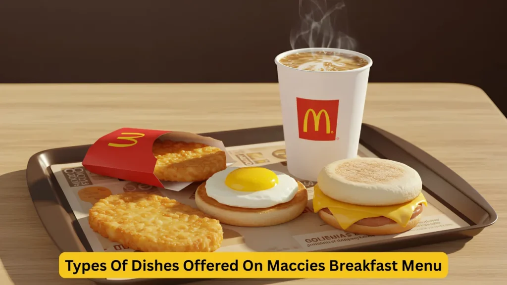 Types Of Dishes Offered On Maccies Breakfast Menu