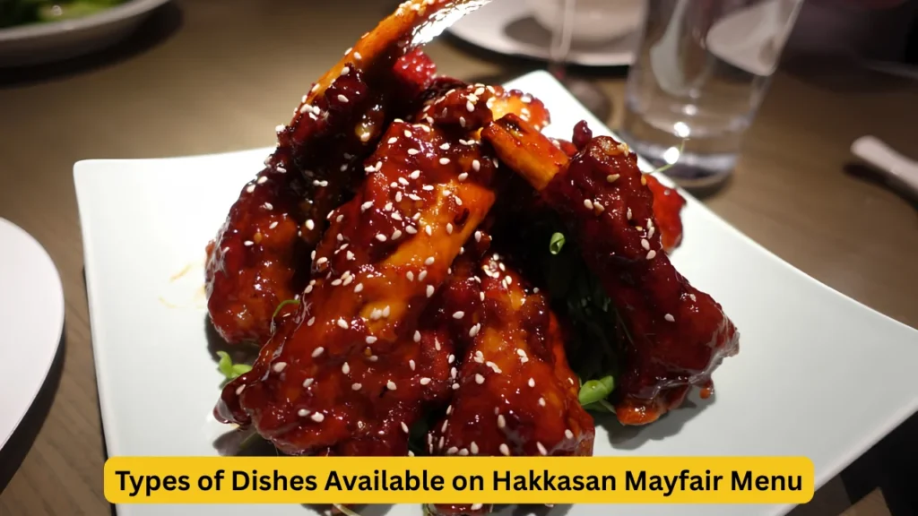 Types of Dishes Available on Hakkasan Mayfair Menu
