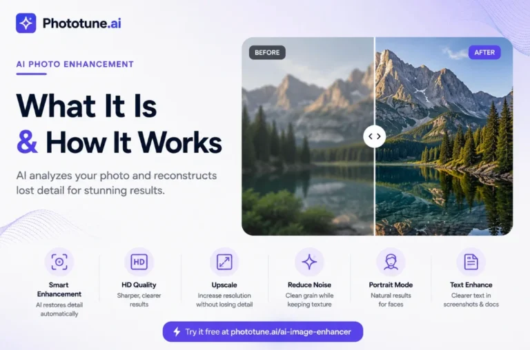 AI Photo Enhancement