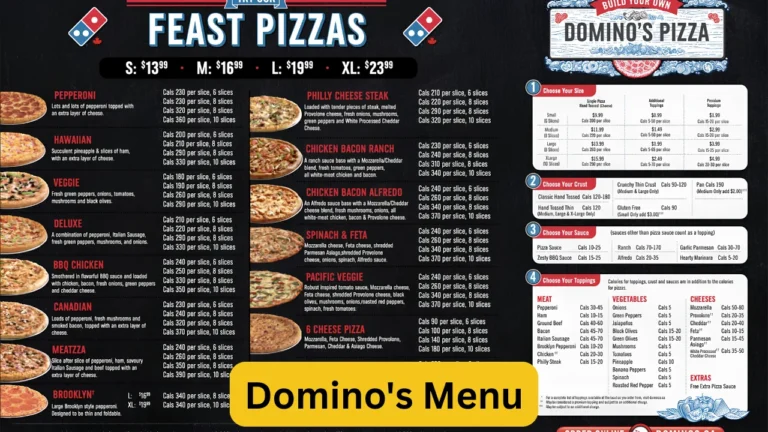 Domino's Menu
