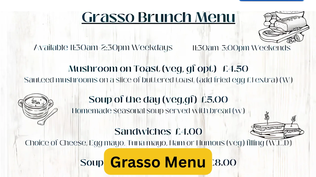 Grasso Menu