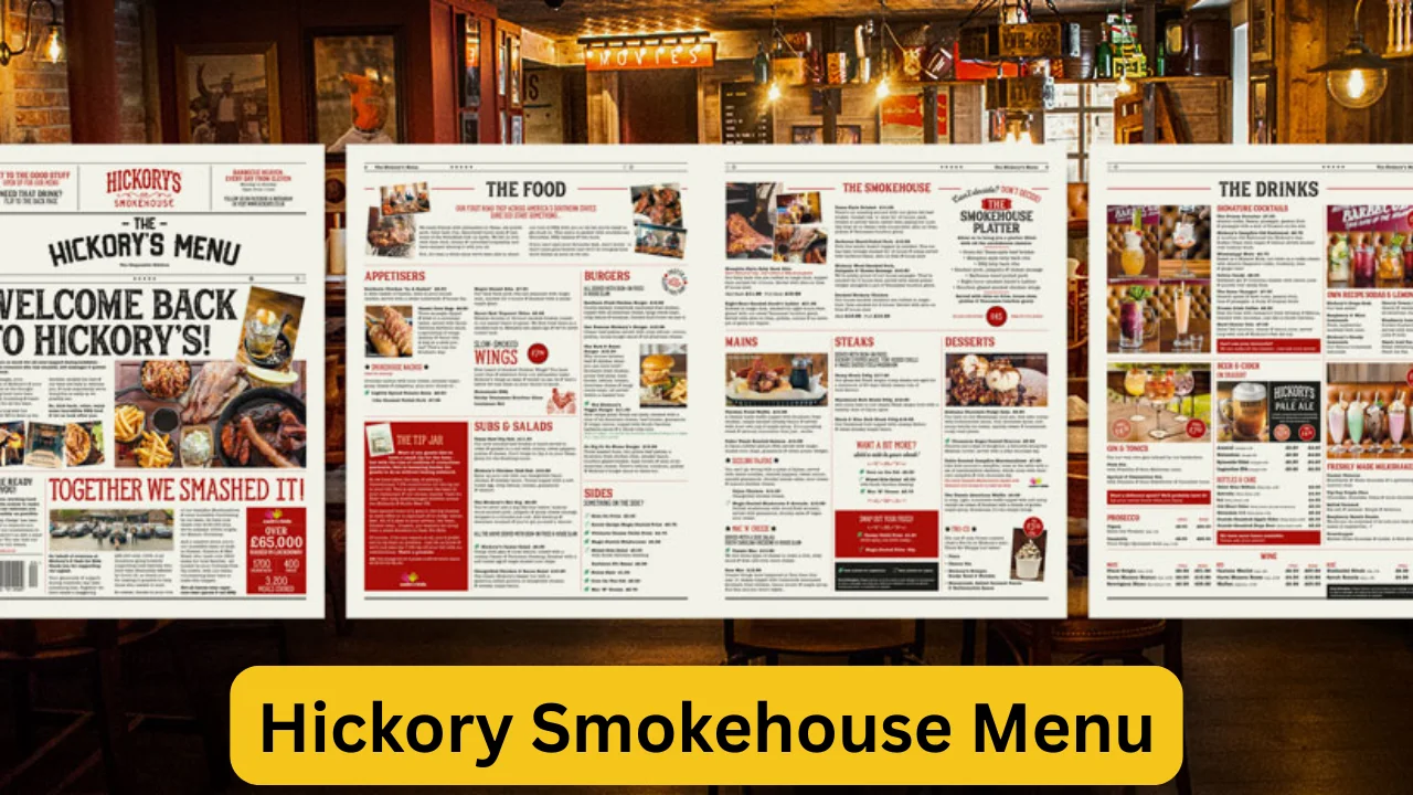 Hickory Smokehouse Menu