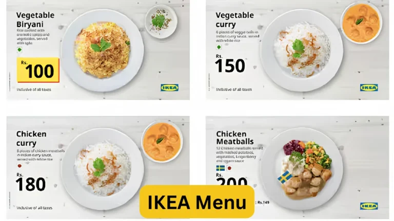 IKEA Menu
