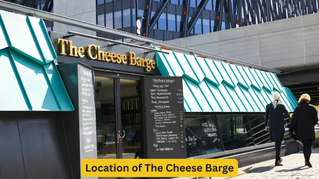 Location of The Cheese Barge