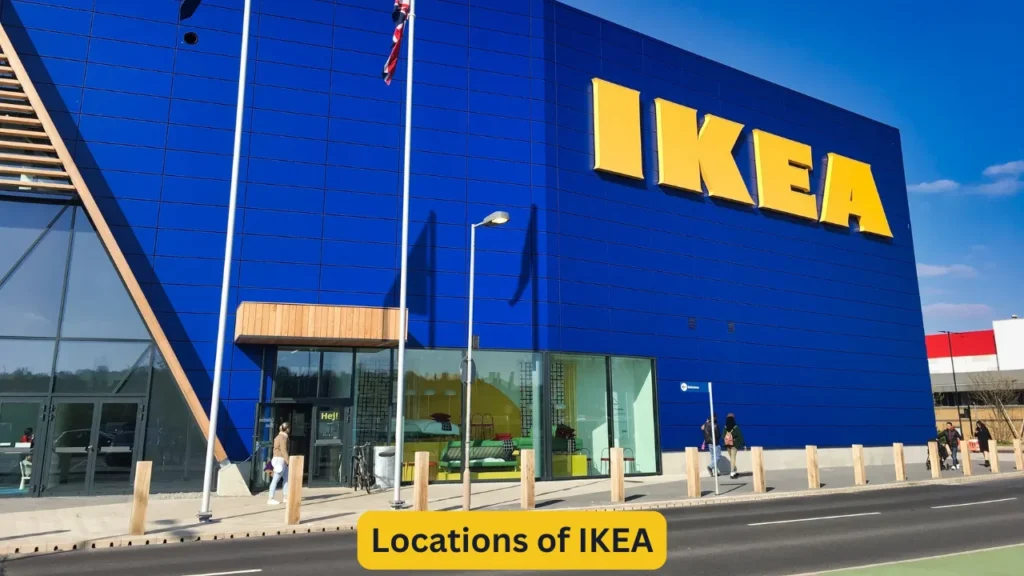 Locations of IKEA
