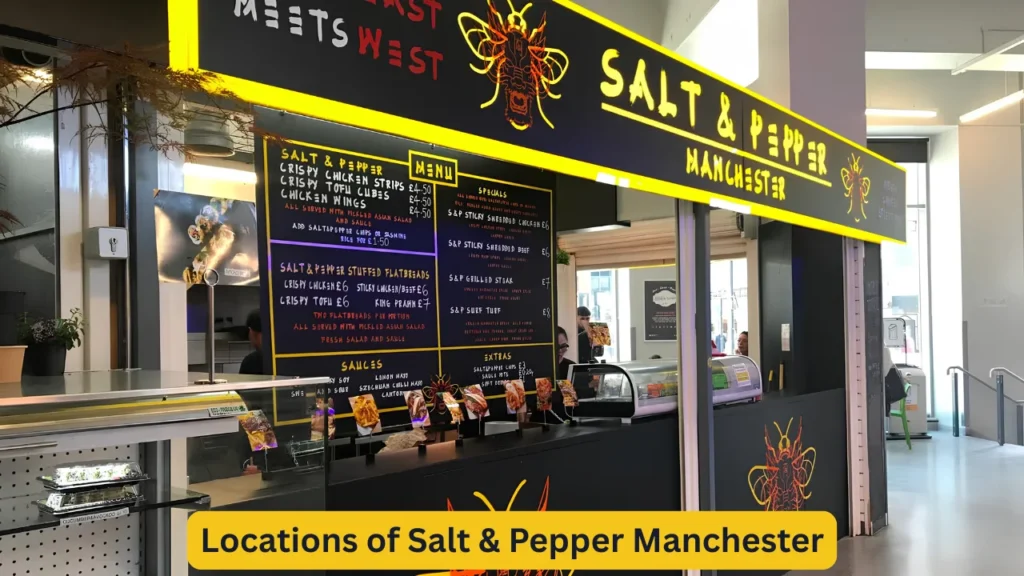 Locations of Salt & Pepper Manchester